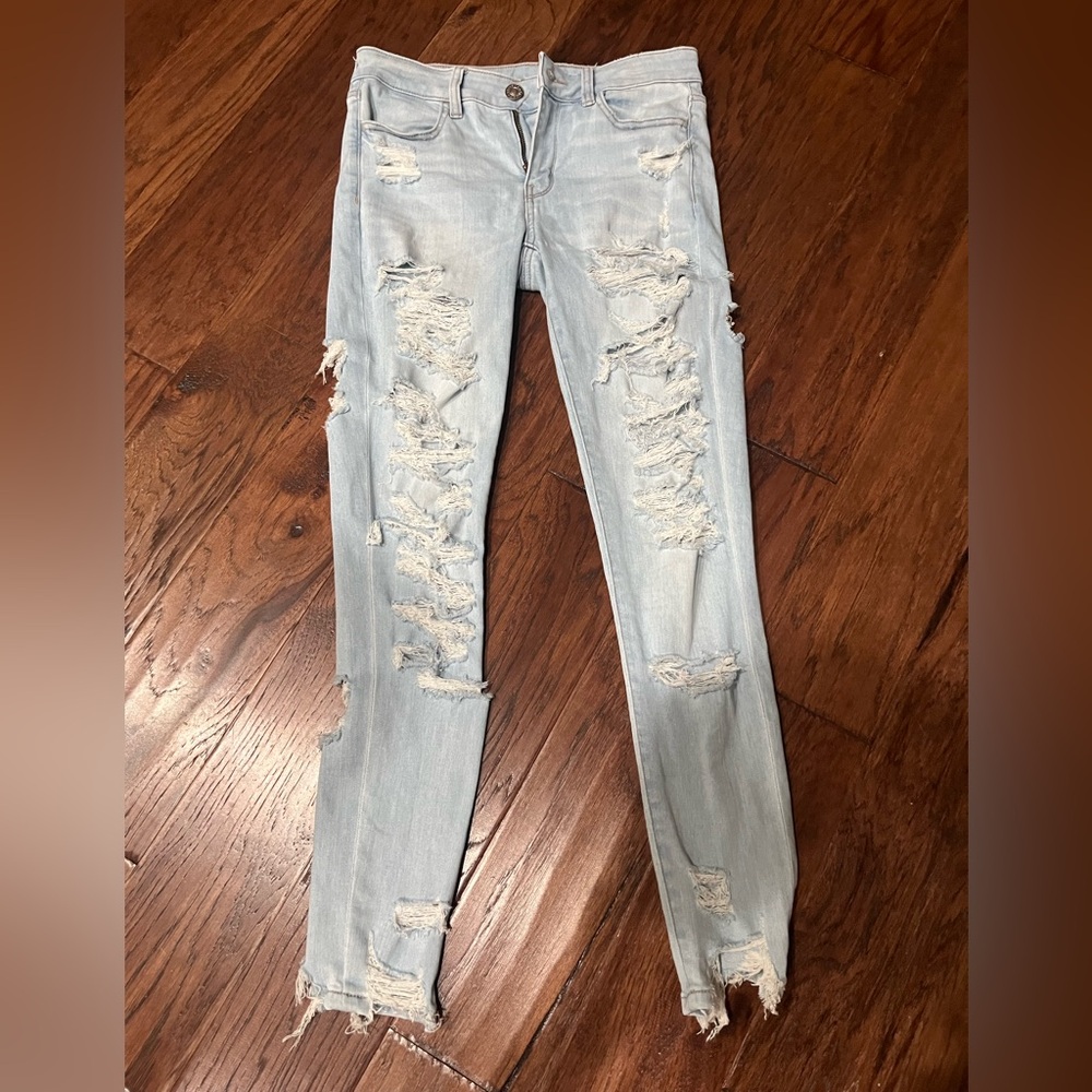 American Eagle Jeggings Next level size 6.